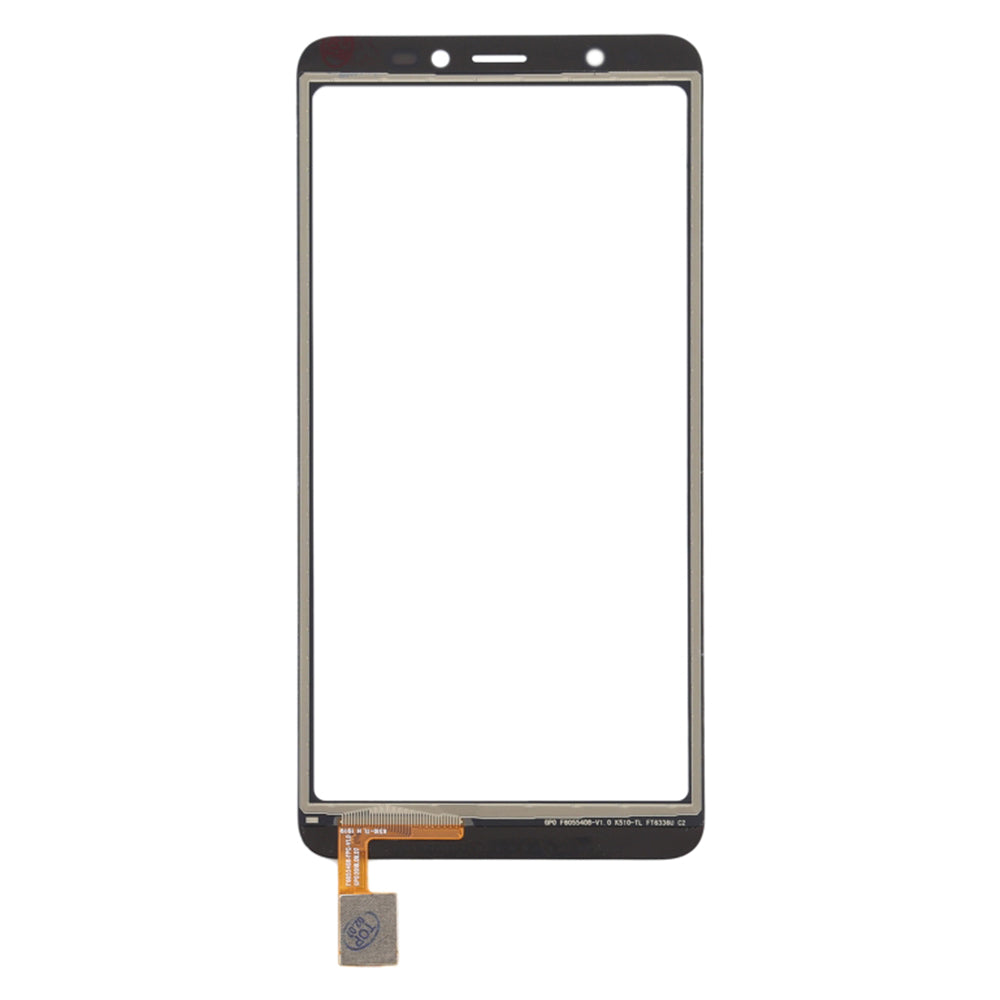 Assembly Digitizer Touch Screen Glass Replacement Part for Wiko Y60 - Black