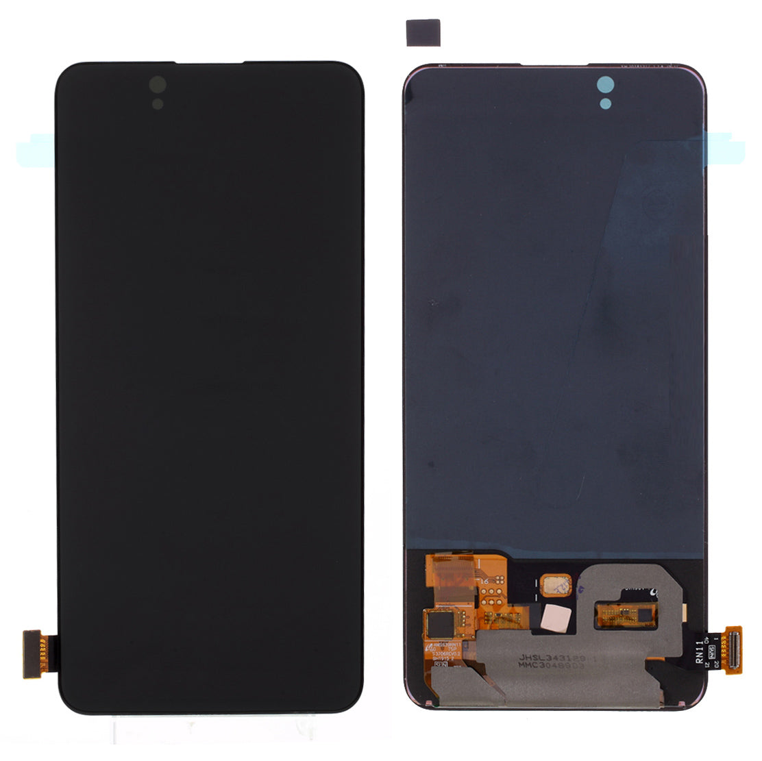 LCD Screen and Digitizer Assembly (Support Fingerprint Recognition) for vivo S1 Pro V1832A V1832T/X27/V15 Pro - Black