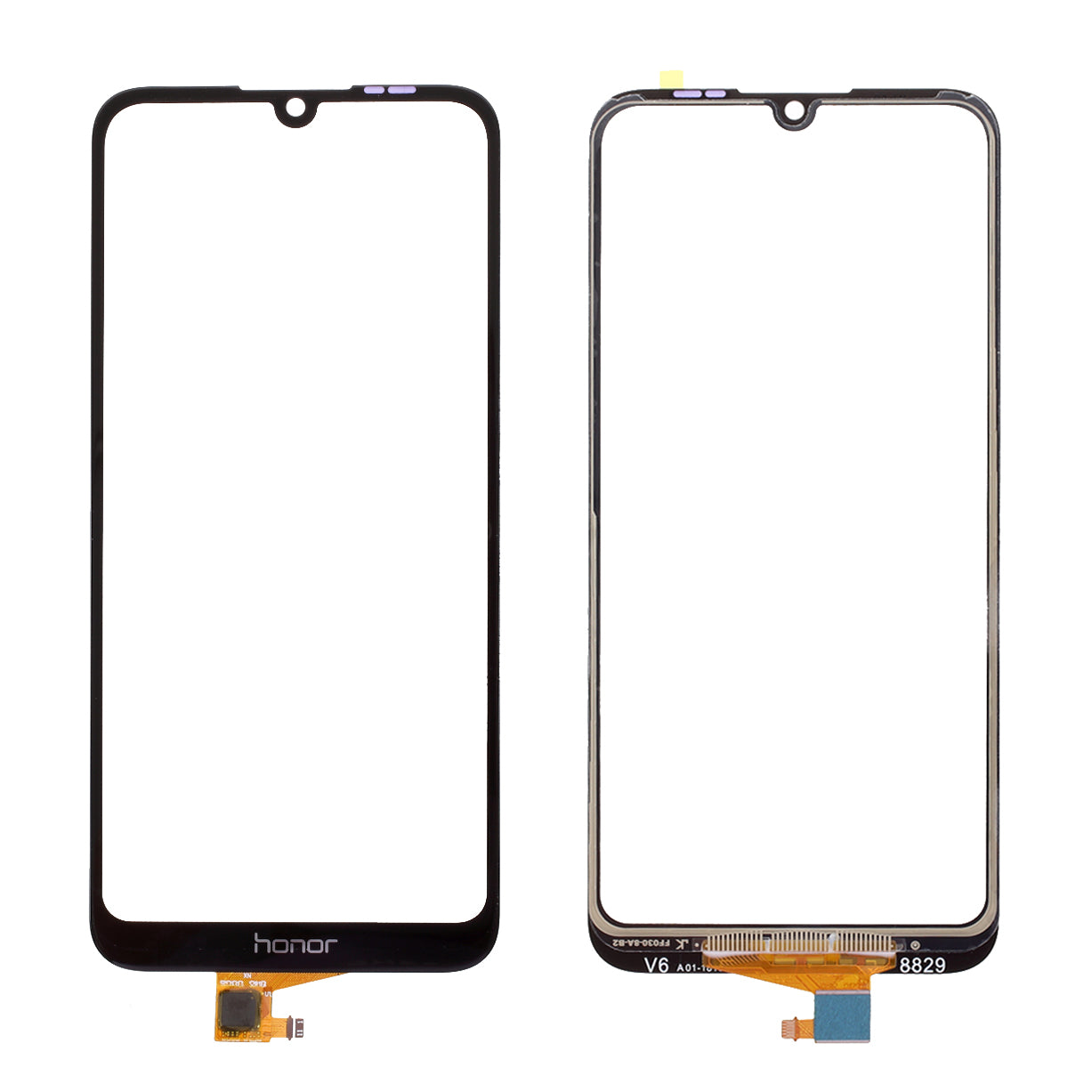 Replace Part for Huawei Honor 8A Digitizer Touch Screen Glass - Black