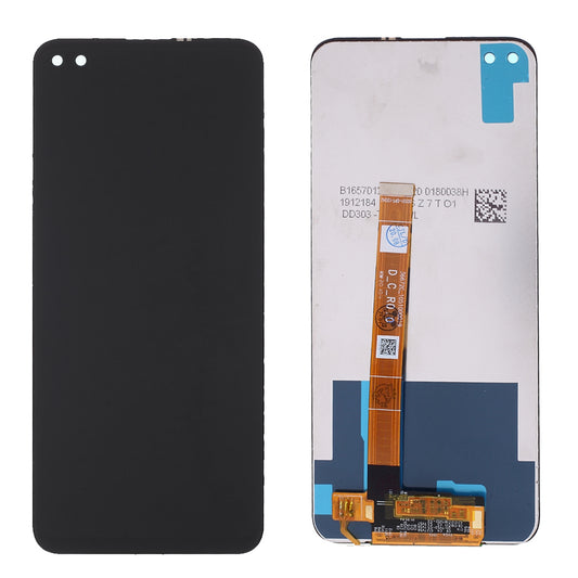 LCD Screen and Digitizer Assembly Spare Part for Realme 6 Pro - Black