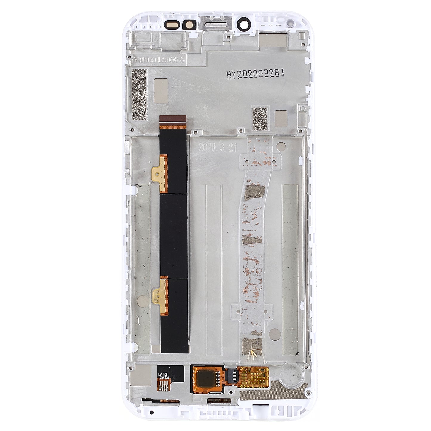 For Alcatel 1S (2019) 5024 Grade B LCD Screen and Digitizer Assembly + Frame Part (without Logo)