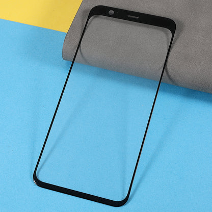 For Google Pixel 4 Front Screen Glass Lens Replacement Part (without logo)