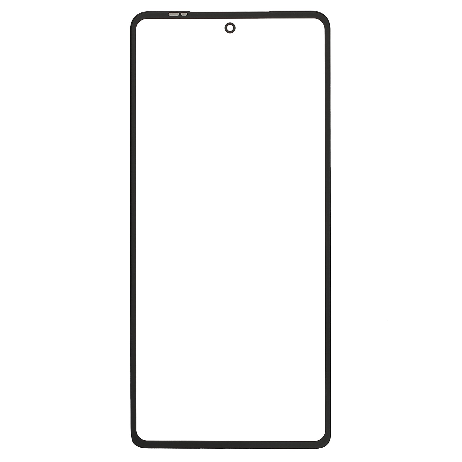 For Motorola Edge 20 Pro Front Screen Glass Lens Replacement Part (without logo)