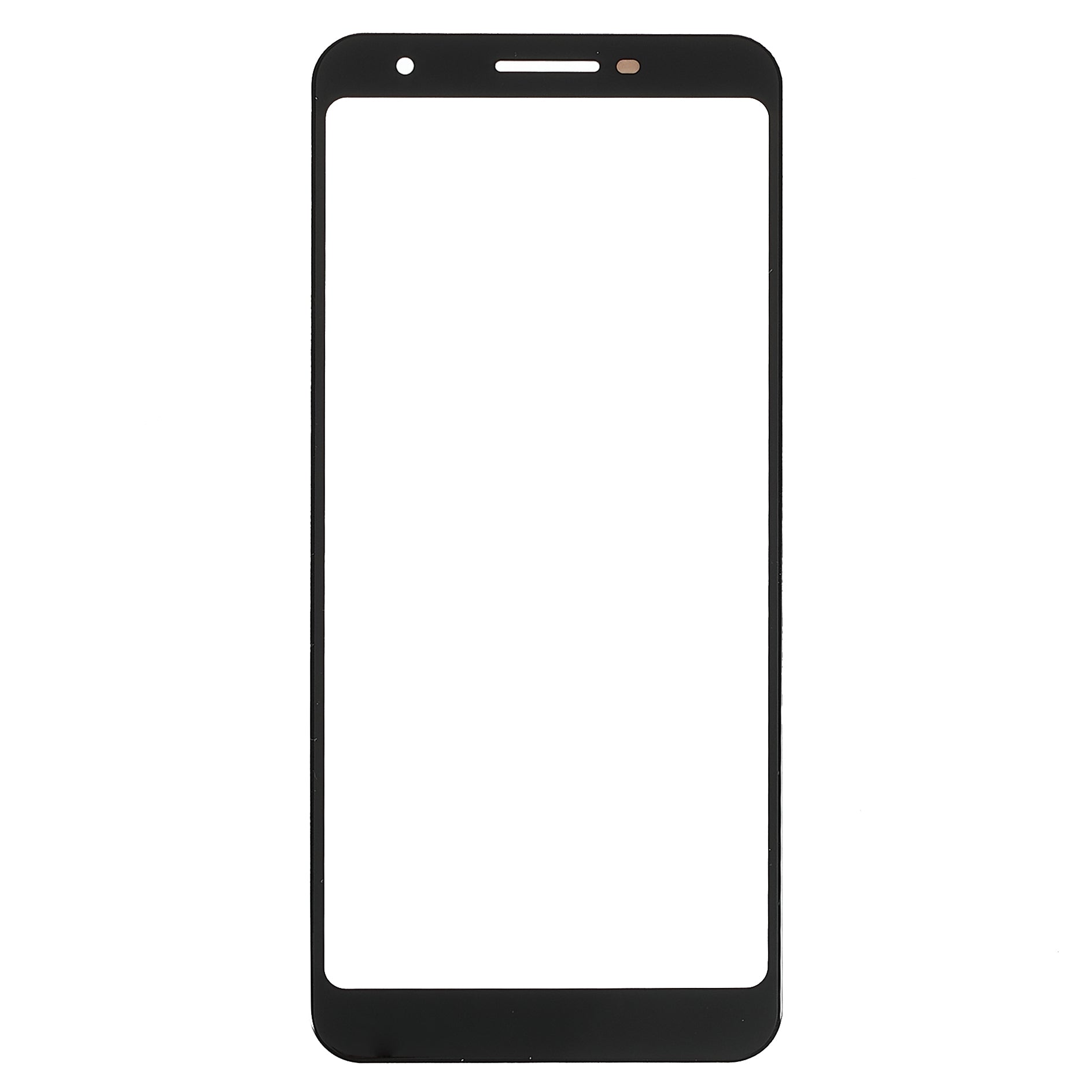 For Google Pixel 3a Front Screen Glass Lens Replacement Part (without logo)