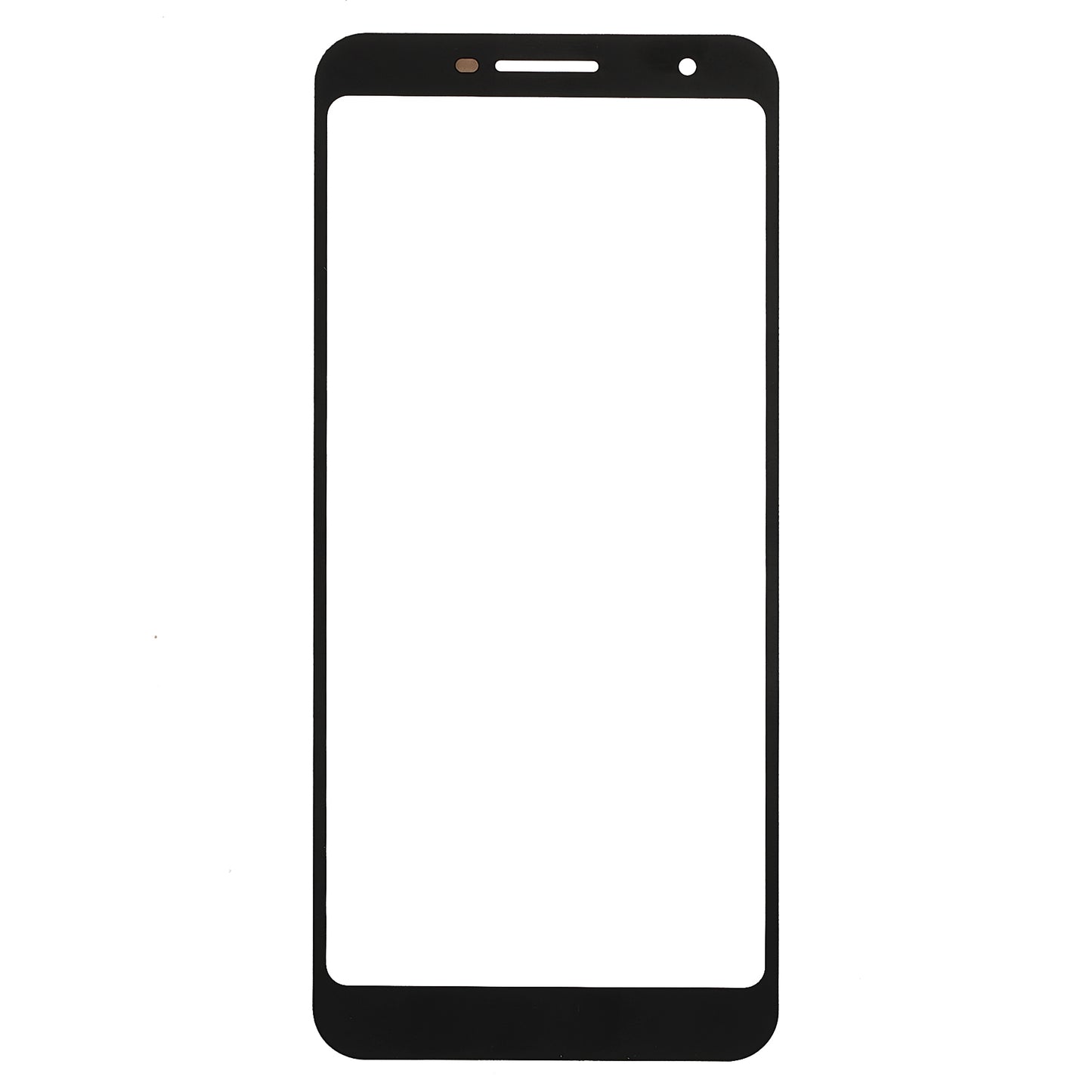 For Google Pixel 3a Front Screen Glass Lens Replacement Part (without logo)