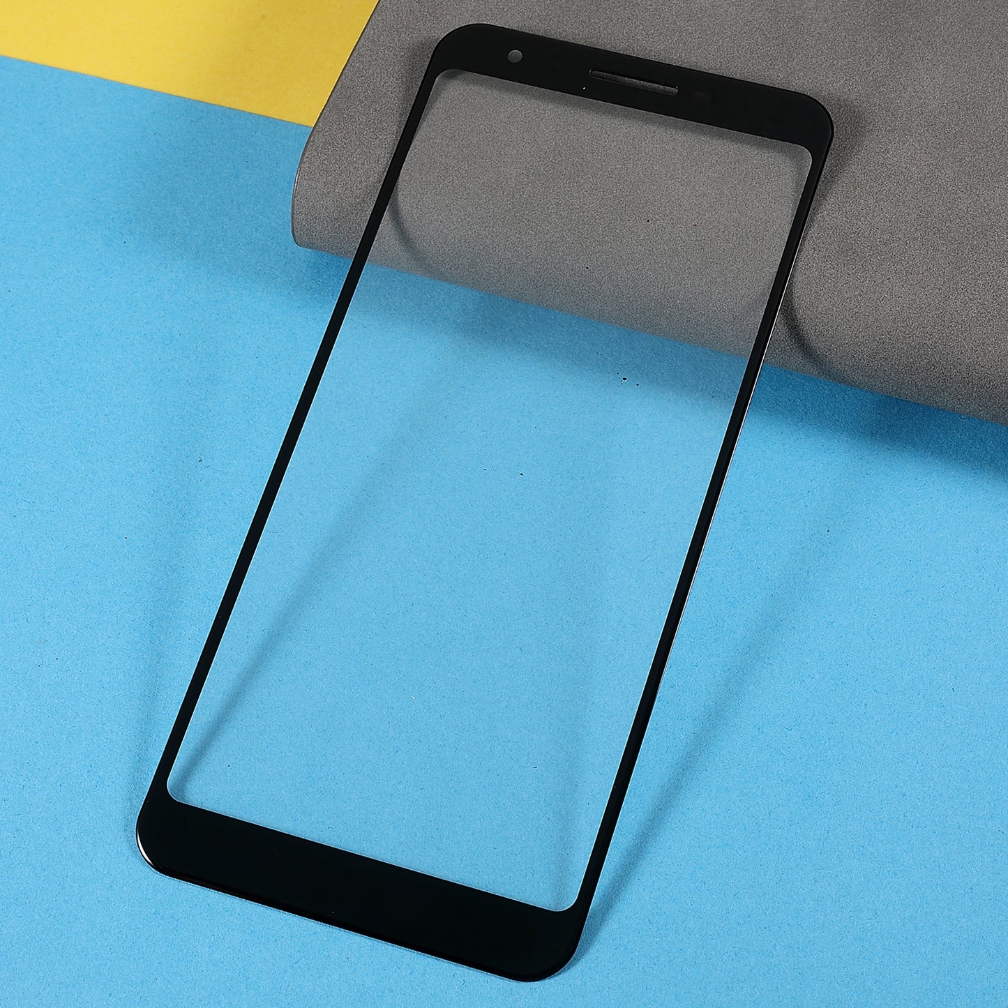 For Google Pixel 3a Front Screen Glass Lens Replacement Part (without logo)