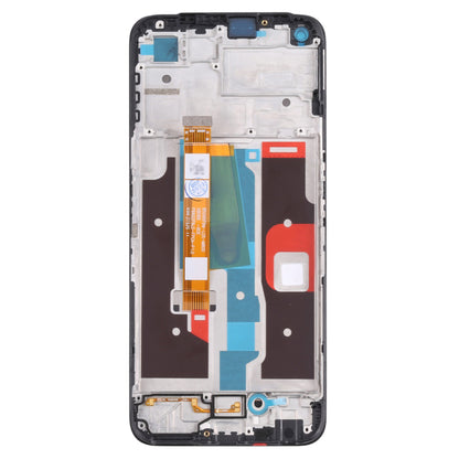 For Realme 8i Grade B LCD Screen and Digitizer Assembly + Frame Replace Part (without Logo)