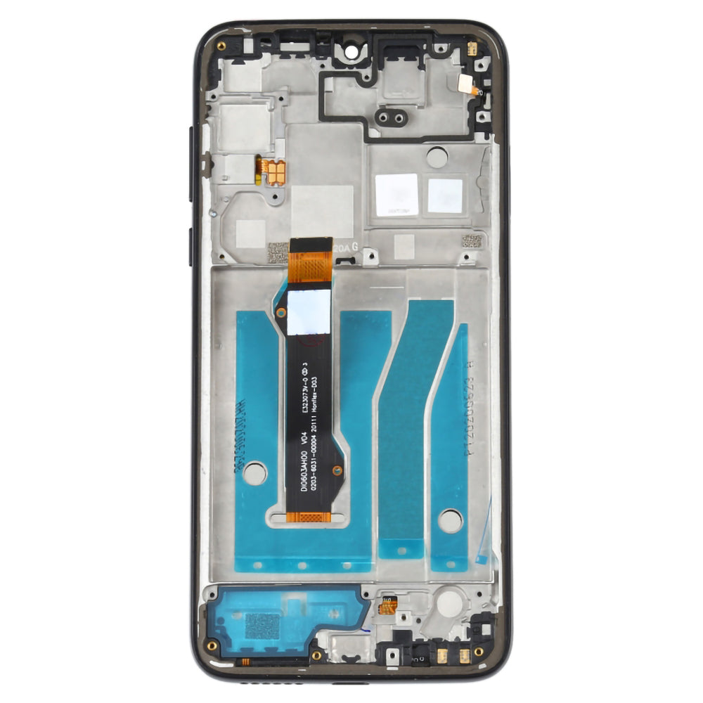 For Motorola Moto G8 Plus XT2019 Grade B LCD Screen and Digitizer Assembly + Frame Replacement Part (without Logo) - Black