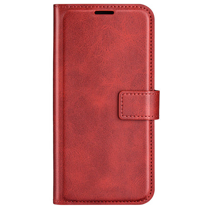 For ZTE Axon 40 Ultra 5G Square Magnetic Clasp PU Leather Case Stand Wallet Folio Flip Cover