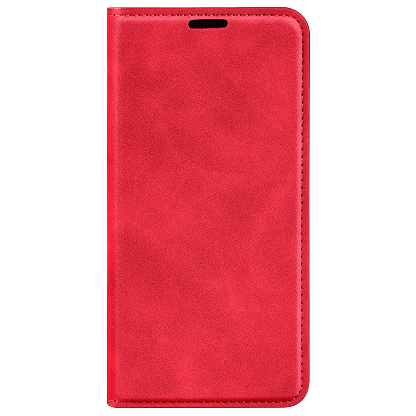 For ZTE Axon 40 Ultra 5G Skin-touch Feeling Phone Cover PU Leather + TPU Stand Wallet Folio Flip Case