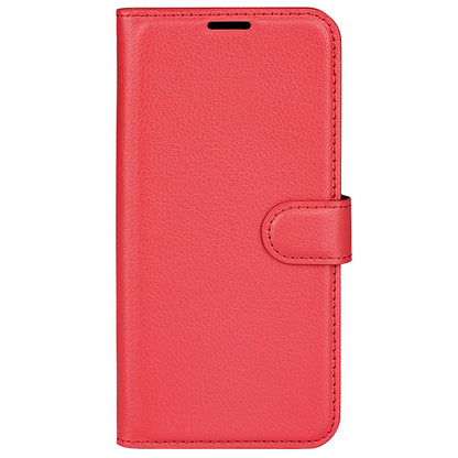 For ZTE Axon 40 Ultra 5G Anti-scratch Litchi Texture Wallet Case PU Leather Stand Shockproof TPU Inner Shell Flip Folio Cover