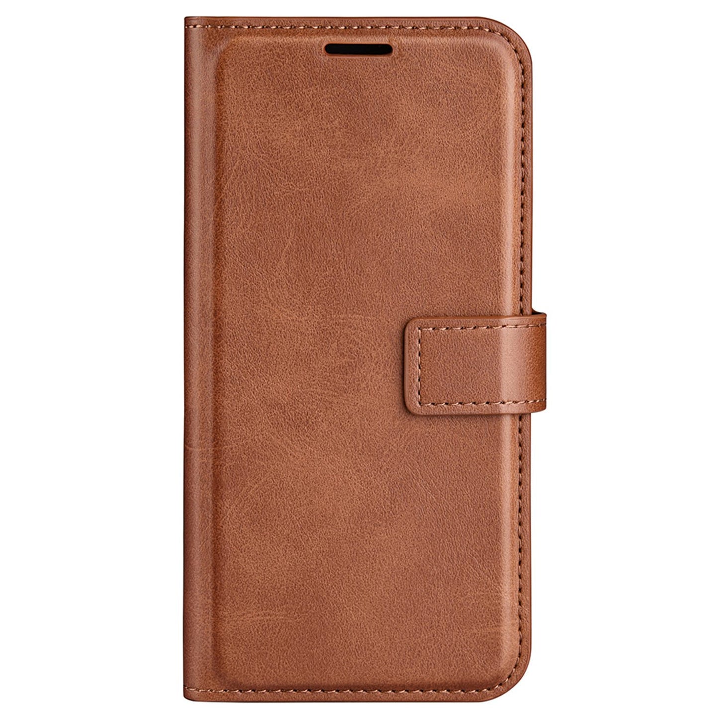 For ZTE Blade A52 Anti-drop Phone Case PU Leather Stand Wallet Feature Magnetic Cover Square Wear-resistant TPU Flip Book Cover