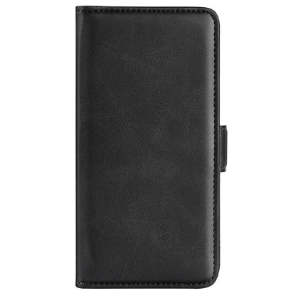 For ZTE Blade A52 Anti-fall PU Leather Wallet Stand Case Dual Magnetic Clasp Shockproof Inner TPU Flip Cover