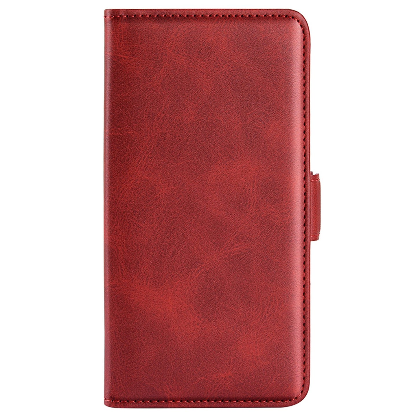 For ZTE Blade A52 Anti-fall PU Leather Wallet Stand Case Dual Magnetic Clasp Shockproof Inner TPU Flip Cover