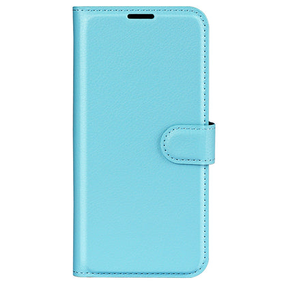 For ZTE Blade A52 Anti-scratch Litchi Texture Wallet Case PU Leather Stand TPU Inner Shell Drop-proof Flip Folio Cover