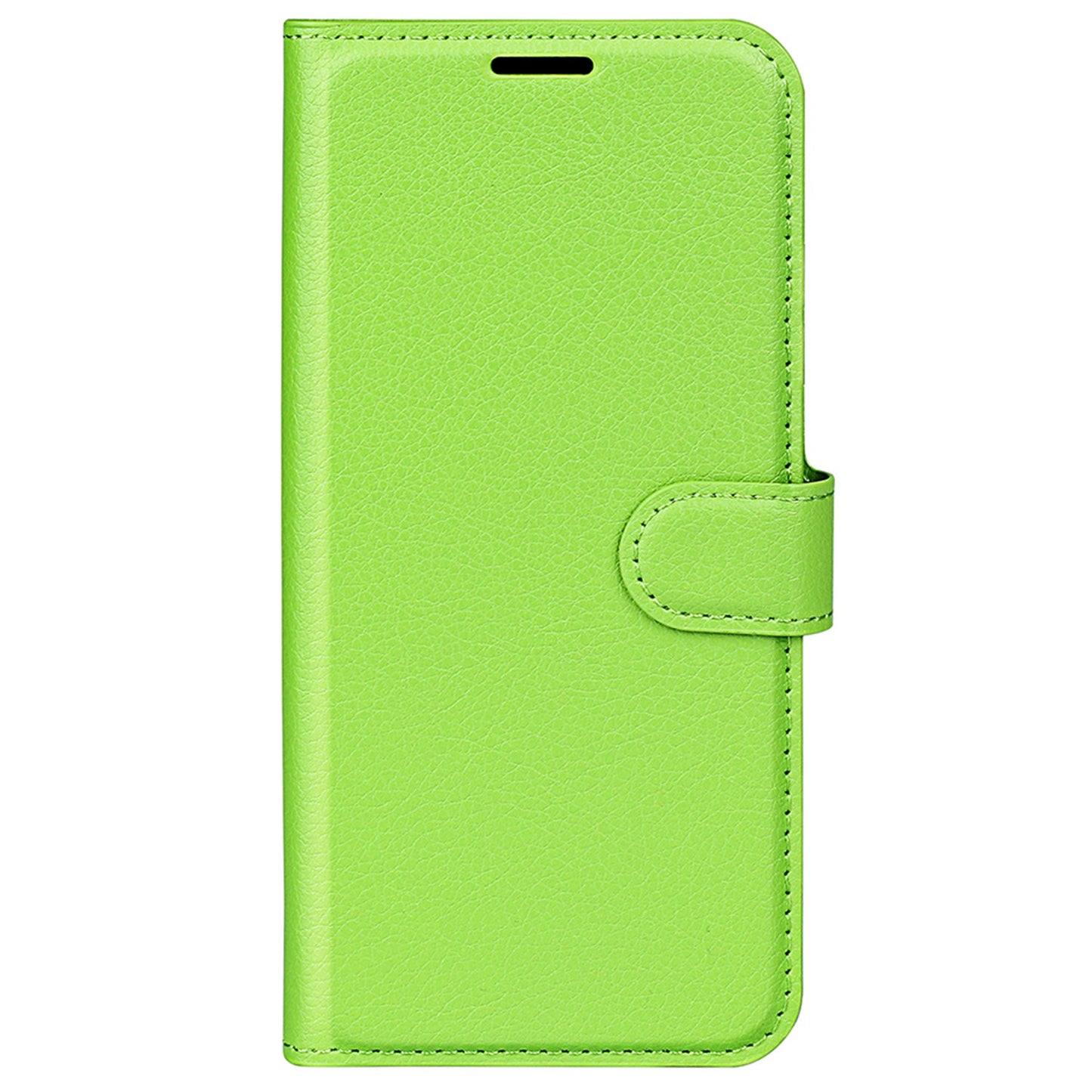 For ZTE Blade A52 Anti-scratch Litchi Texture Wallet Case PU Leather Stand TPU Inner Shell Drop-proof Flip Folio Cover