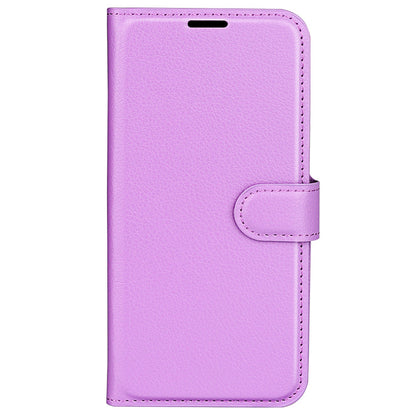 For ZTE Blade A52 Anti-scratch Litchi Texture Wallet Case PU Leather Stand TPU Inner Shell Drop-proof Flip Folio Cover