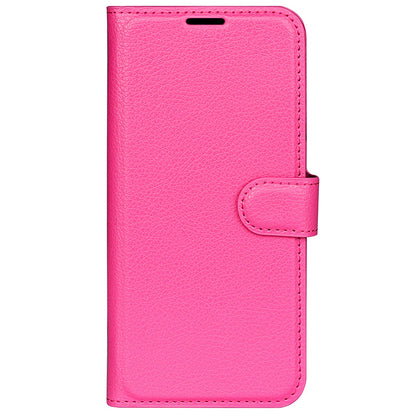 For ZTE Blade A52 Anti-scratch Litchi Texture Wallet Case PU Leather Stand TPU Inner Shell Drop-proof Flip Folio Cover