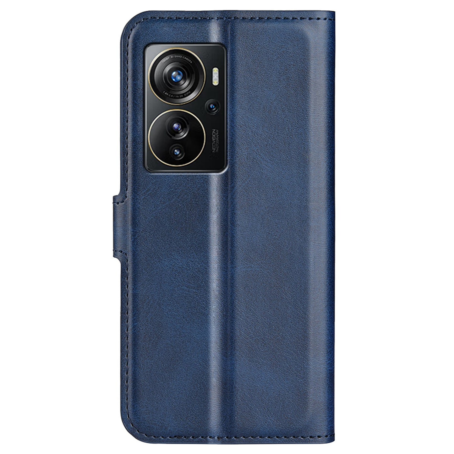 Protective Case for ZTE Axon 40 Pro 5G Textured PU Leather Wallet Phone Case Anti-Drop Magnetic Closure Folio Flip Cover with Stand