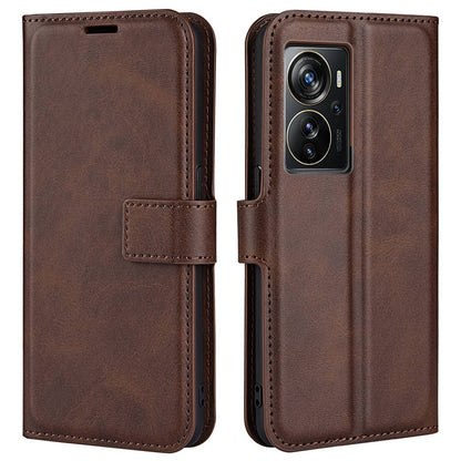 Protective Case for ZTE Axon 40 Pro 5G Textured PU Leather Wallet Phone Case Anti-Drop Magnetic Closure Folio Flip Cover with Stand