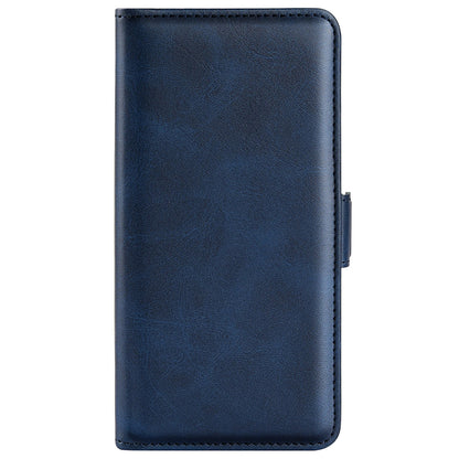 Anti-Drop Phone Case for ZTE Axon 40 Pro 5G Wallet Phone Case Double Textured PU Leather Magnetic Clasp Flip Cover with Stand