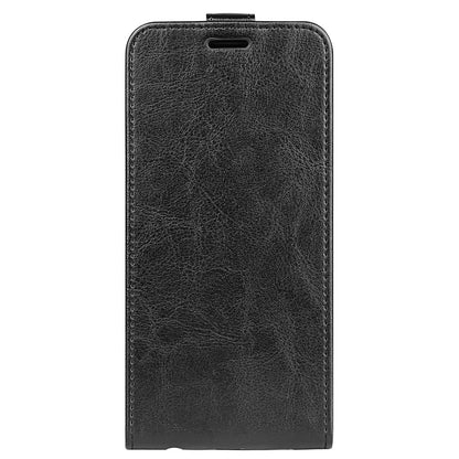 For ZTE Axon 40 Pro 5G Crazy Horse Texture Card Slot PU Leather Phone Cover Vertical Flip Phone Case