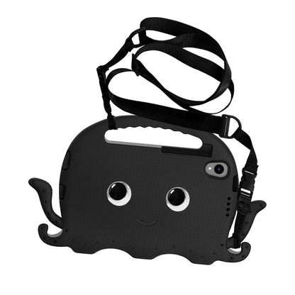 EVA Tablet Case for Lenovo Tab M8 Cute Cartoon Octopus Anti-drop Cover Protective Case with Handle and Shoulder Strap