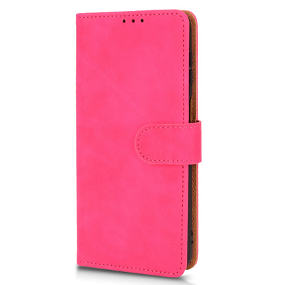 For ZTE Axon 40 Ultra 5G Wallet Phone Case Skin-touch Feeling PU Leather Stand Shockproof Wrist Strap Flip Cover