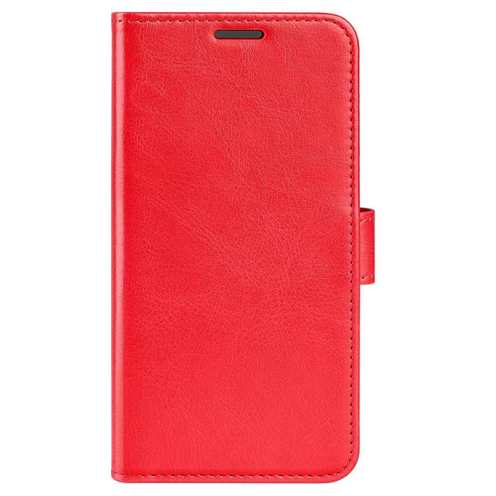 For Wiko T50 4G PU Leather Crazy Horse Texture Protective Cover, Book Style Wallet Stand Magnetic Clasp Phone Case