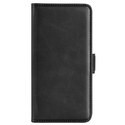 For Wiko T50 4G Double Magnetic Clasp Phone Case Shockproof Textured PU Leather TPU Wallet Stand Cover