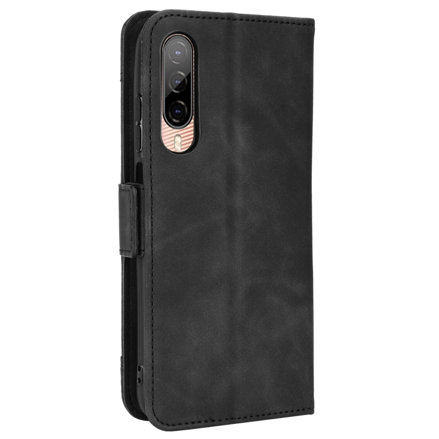 For HTC Desire 22 Pro 5G Bump Proof PU Leather Flip Wallet Case Multiple Card Slots Stand Magnetic Mobile Phone Cover