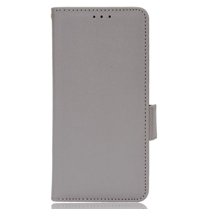 For ZTE Blade A52 Fall Proof Cell Phone Case Magnetic Wallet Stand PU Leather Litchi Texture Shell