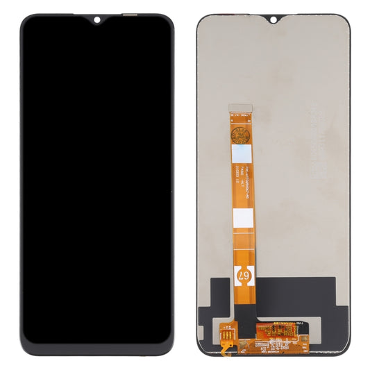 For Realme C25 Grade C LCD Screen and Digitizer Assembly Replacement Part (without Logo)