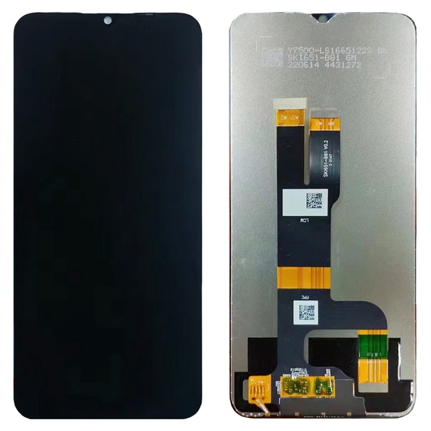 For Realme C31 Grade S OEM LCD Screen and Digitizer Assembly Replacement Part (without Logo)