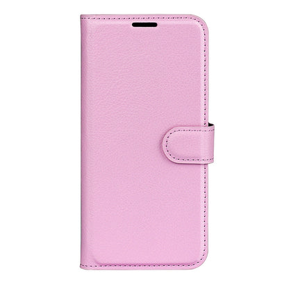 For ZTE Blade V40 Pro Shockproof Litchi Texture Folio Flip Phone Case PU Leather TPU Wallet Stand Cover