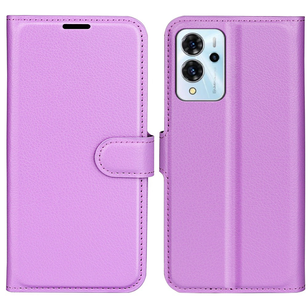 For ZTE Blade V40 Pro Shockproof Litchi Texture Folio Flip Phone Case PU Leather TPU Wallet Stand Cover