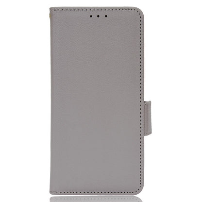 Litchi Texture Phone Cover for ZTE Axon 40 Ultra 5G, PU Leather Folio Flip Magnetic Clasp Case with Wallet Stand