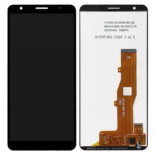 For ZTE Blade A3 (2020) Grade C LCD Screen and Digitizer Assembly Replacement Part (without Logo)