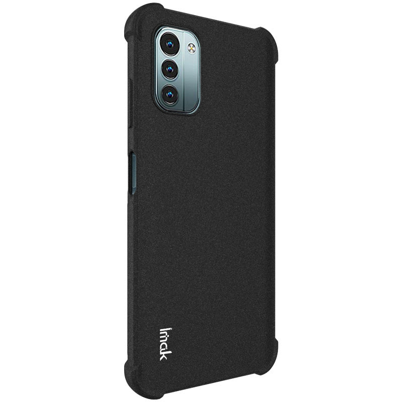 IMAK for Nokia G11 / G21 Soft TPU Case Matte Airbag Anti-drop Protection Cover with Screen Protector