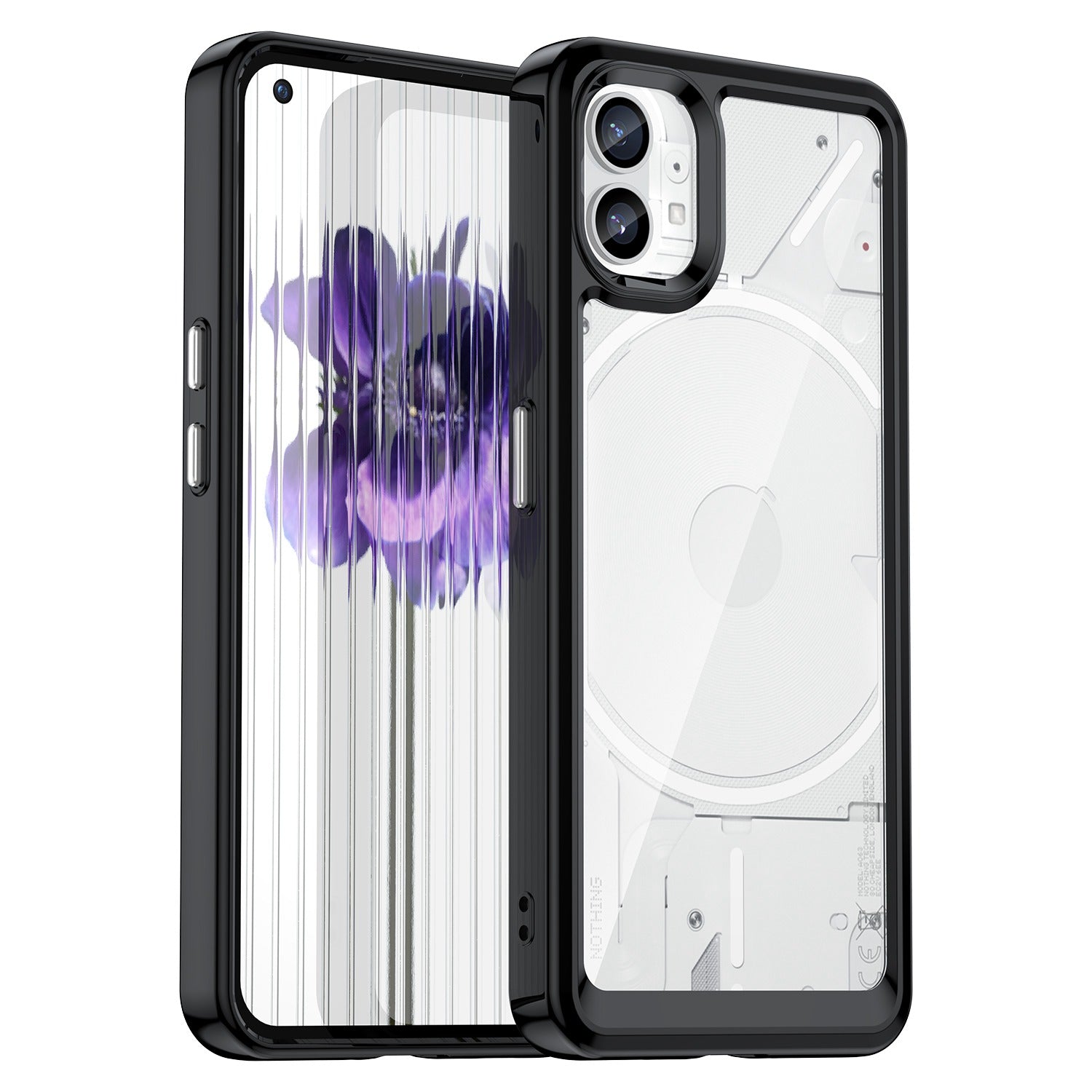 Anti-drop Phone Case for Nothing phone (1) 5G, Scratch-resistant Hybrid TPU + Acrylic Back Cover