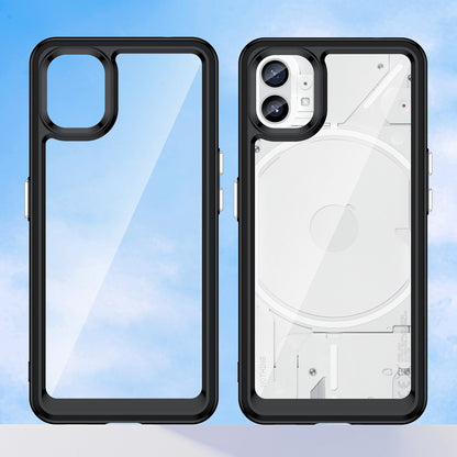 Anti-drop Phone Case for Nothing phone (1) 5G, Scratch-resistant Hybrid TPU + Acrylic Back Cover