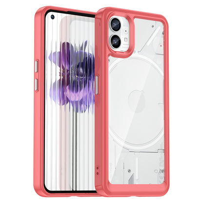 Anti-drop Phone Case for Nothing phone (1) 5G, Scratch-resistant Hybrid TPU + Acrylic Back Cover