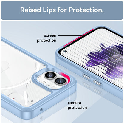 Anti-drop Phone Case for Nothing phone (1) 5G, Scratch-resistant Hybrid TPU + Acrylic Back Cover