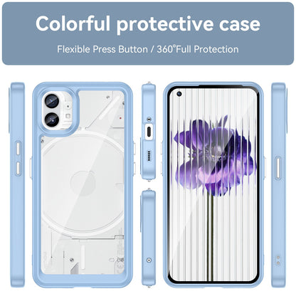 Anti-drop Phone Case for Nothing phone (1) 5G, Scratch-resistant Hybrid TPU + Acrylic Back Cover