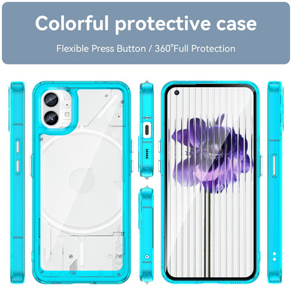 Anti-drop Phone Case for Nothing phone (1) 5G, Scratch-resistant Hybrid TPU + Acrylic Back Cover