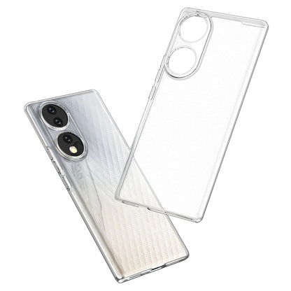 Crystal Clear TPU Case for Honor 70 5G, Drop-proof Anti-scratch Phone Protective Cover