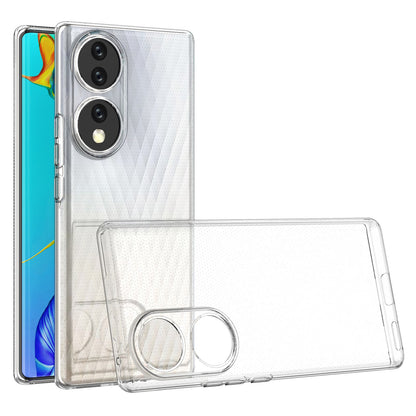 Crystal Clear TPU Case for Honor 70 5G, Drop-proof Anti-scratch Phone Protective Cover