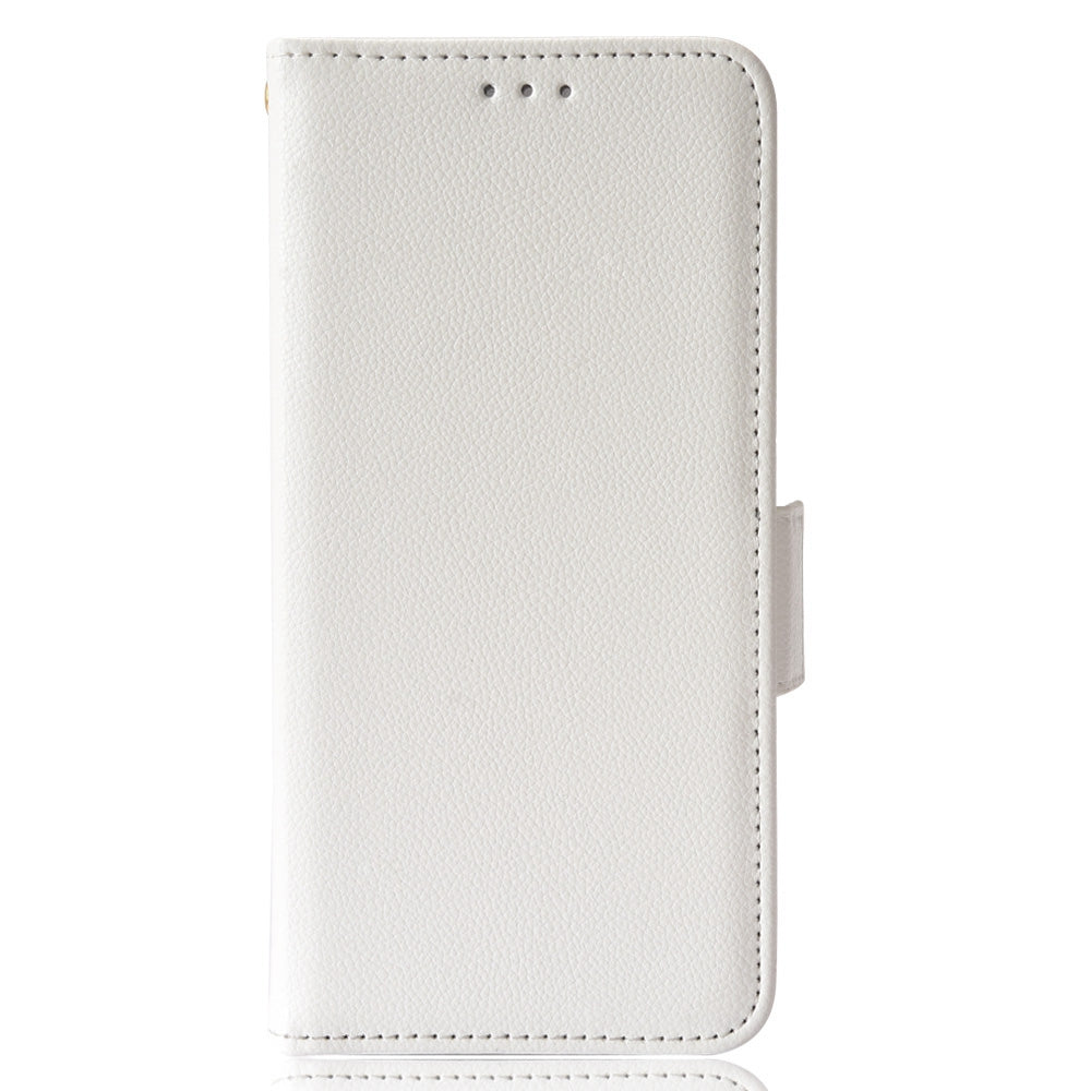 For ZTE Avid 589 / Avid Z589 Z5158 Full Protection Leather Case Litchi Texture Dual Magnetic Clasp Phone Cover with Stand Wallet