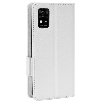 For ZTE Avid 589 / Avid Z589 Z5158 Full Protection Leather Case Litchi Texture Dual Magnetic Clasp Phone Cover with Stand Wallet