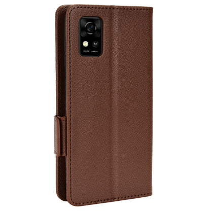 For ZTE Avid 589 / Avid Z589 Z5158 Full Protection Leather Case Litchi Texture Dual Magnetic Clasp Phone Cover with Stand Wallet